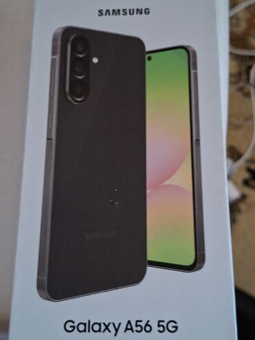 купить самсунг а51 в бишкеке: Samsung Galaxy A56, Колдонулган, 256 ГБ, түсү - Боз, 2 SIM