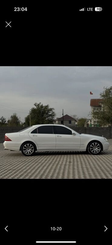 Mercedes-Benz: Mercedes-Benz S-Class: 2001 г., 5 л, Автомат, Бензин, Седан — 11