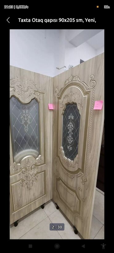 Otaq qapıları: Yeni Otaq qapısı 90x205 sm Zamok və çərçivə ilə, Zəmanətli, Ödənişli quraşdırma, Rayonlara çatdırılma, Pulsuz çatdırılma, Ödənişli çatdırılma -da lalafo.az — 29 Otaq qapıları: Yeni Otaq qapısı 90x205 sm Zamok və çərçivə ilə, Zəmanətli, Ödənişli quraşdırma, Rayonlara çatdırılma, Pulsuz çatdırılma, Ödənişli çatdırılma — 29