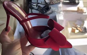 Ostala ženska obuća: Ženska obuća – više modela - Elegantne štikle s kaišićem: špicasti — 9