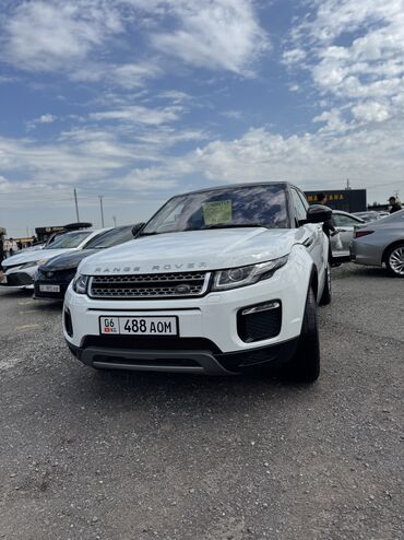 баткен машына: Land Rover Range Rover Evoque: 2018 г., 2 л, Автомат, Дизель, Кроссовер