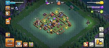 stabilizator kreditlə: Clash of Clans hesabı – inkişaf etmiş əsas kənd və Tikinti Bazası — 1