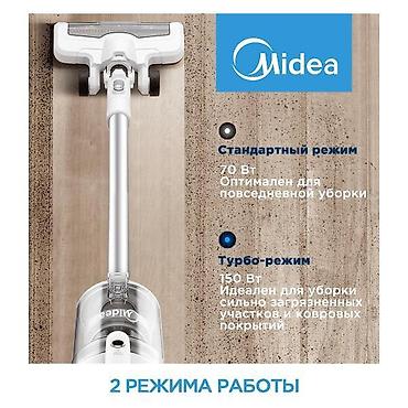 Ремонт пылесосов: Вертикальный пылесос Midea VSS-24Q - Беспроводная уборка до 40 минут — 2