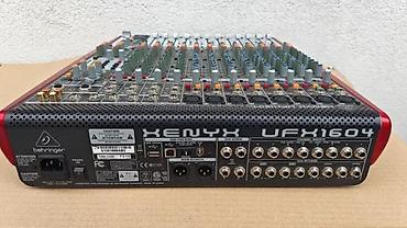 Ostali muzički instrumenti: BEHRINGER XENYX UFX1604 MIKSETA 16 KANALA | . Slanje — 4