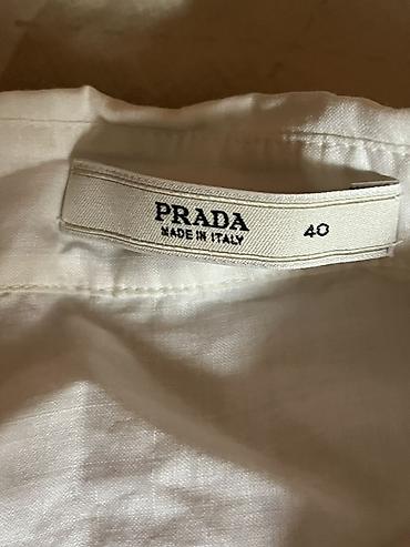 Рубашки и блузы: PRADA qadın köynəyi - Brend: PRADA (Made in Italy) - Ölçü: 40 - Rəng — 2