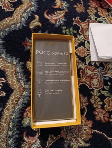 Poco X5 Pro 5G, 256 GB, rəng - Qara, Sensor