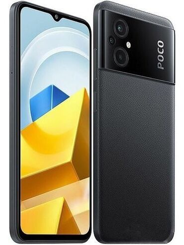 купить смартфон поко х3: Poco M5, Б/у, 128 ГБ, цвет - Черный, eSIM