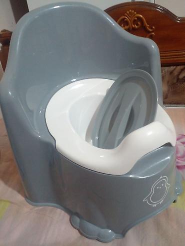 Xəstələr üçün unitazlar: Uşaq tualet qabı – pingvin dizaynlı, ergonomik oturacaqla - Material — 6