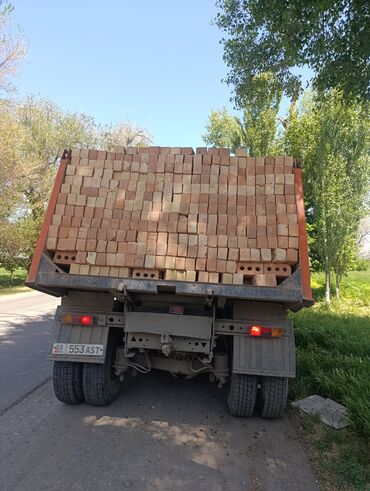 Кирпич, строительные блоки: Пустотелый, дырчатый, Жженый кирпич, 250x60x65