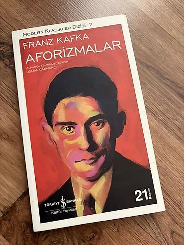 Bədii ədəbiyyat: Məhsul: Kitab – “Aforizmlar” (Franz Kafka) Seriya: Modern Klasiklər — 1