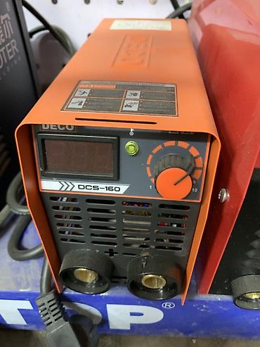Сварочные аппараты: Инверторный сварочный аппарат DECO DCS-160 - Тип: MMA (штучная — 1