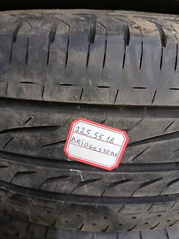 385 55: Шины 225 / 55 / R 18, Лето, Б/у, 1 шт, Легковые, Япония, Bridgestone — 2