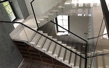 Готовые перила: Готовые перила, Материал: Стекло, Для балкона, Новый — 7