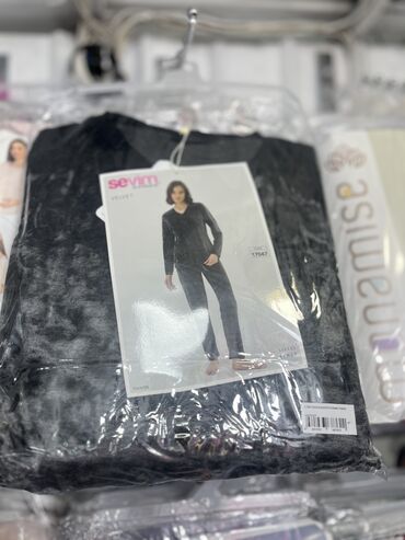 Пижамы: Пижамы в клетку Пижама женская рынок Орто-Сай «Оберон» 1️⃣📍7 ряд 122 — 10