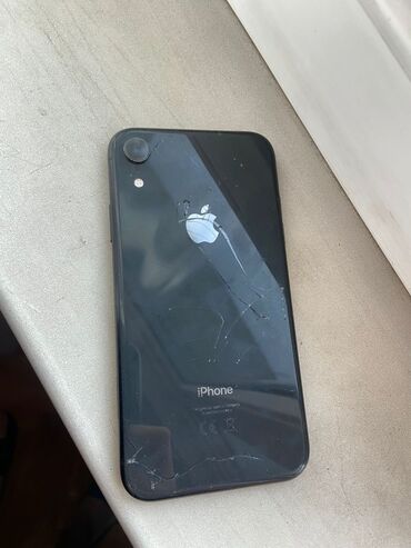 iphone xr qiymet: IPhone Xr, Черный, Битый