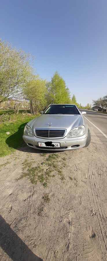 odin raz odevala plate: Mercedes-Benz S-Class: 2000 г., 5 л, Автомат, Бензин, Седан