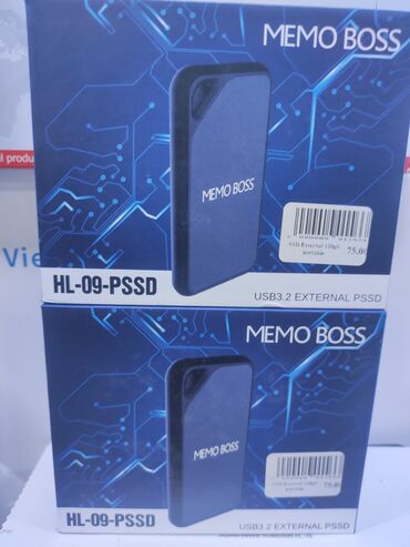 komputer notebook: Memo Boss, usb 3.2 xarici yaddaş, 120 gb ssd