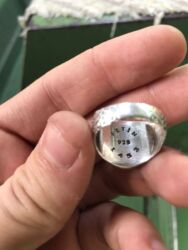 Очки: Кольцо, Серебро, Без камня