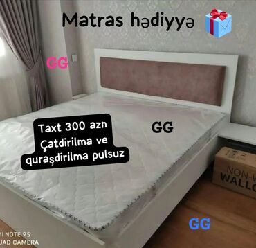 royal matras: Yeni, İkinəfərlik çarpayı, Matras ilə