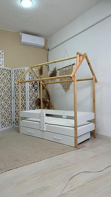 Детские односпальные кровати: Кровать -домик 🏠 Для детей от 2 до 12 лет💕💖 160х70 - 13500 180х80 - — 2