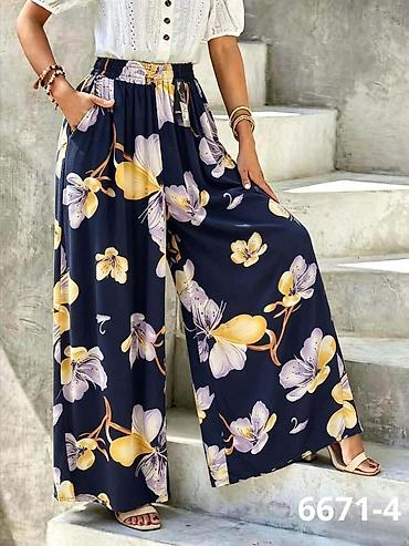 Pantalone: Pantalone za punije dame – model 226-2 - Kroj: široke nogavice — 12
