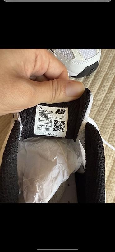 nb 550: Кроссовки New Balance 530 (модель MR530EWB), цвет белый/чёрный. - — 3