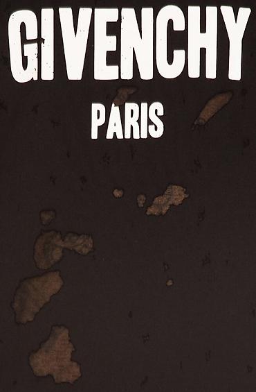футболка: Мужская футболка, Givenchy, S, цвет - Черный — 5