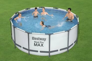 Бассейны: 366х122 см Бренд Bestway Цвет товара Серый Конструкция/габариты