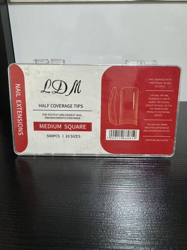 косметика: LDM dırnaq tipsi 500 ədəd