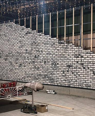 Фасадные плиты Сары-Таш (Травертин): Новый, Размер: Другой размер мм, Гарантия, Бесплатный выезд — 29