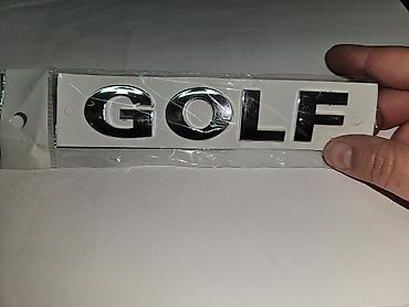 лейлек маркет: Продаётся надпись Golf на VW, новая. адрес рынок Кудайберген, 0 — 2