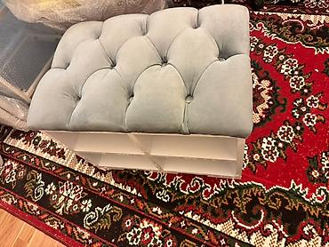 pufik: Qapı önüyə uyğun oturacaqlı ayaqqabı dolabı/bench - Üst hissə: yumşaq — 3