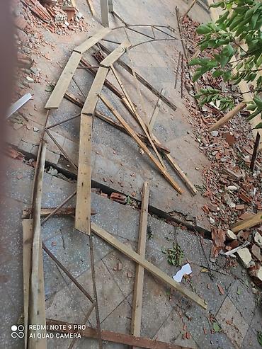 Metal fermalar: Metalkarkaslı talvar konstruksiyası – sökülmüş vəziyyətdə - Material — 1
