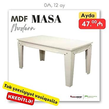 Masalar: Qonaq masası, Yeni, Açılan, MDF, Dördbucaq masa — 5