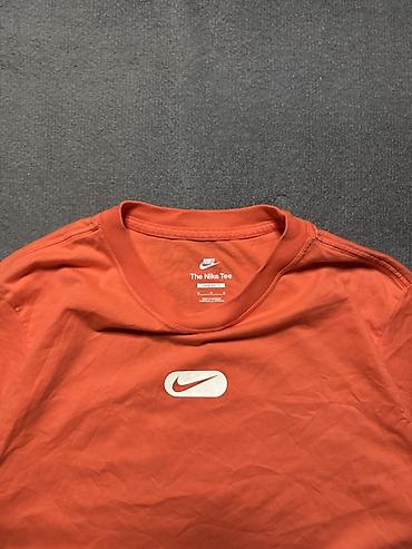 oversize tshirt: Futbolka, Nike, M, rəng - Narıncı — 3