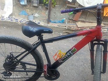 velosiped 28: Dağ velosipedi – 26" - Çərçivə: alüminium rəngləmə (qırmızı-qara) — 4