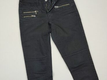 jeansowe spódnice z przetarciami: Jeansy, H&M, S, stan - Dobry