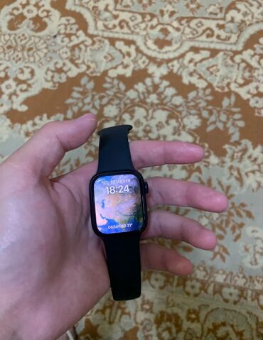 коврик для телефона: Продаю Apple Watch 7 серия в отличном состоянии акб 89% память 32 гб