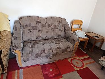 мебелью: Прямой диван, Б/у — 9
