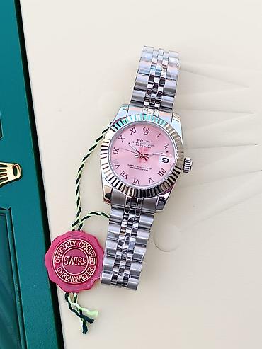 Aksesuarlar: Rolex Datejust qadın saatları – Swiss Made, rəsmi “Superlative — 2