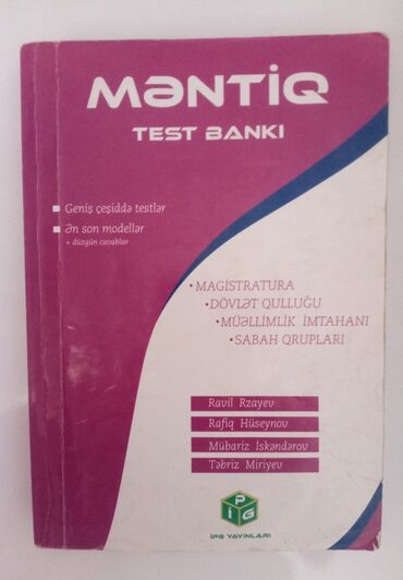 master n1 mentiq pdf yukle: Magistratura üçün mentiq kitabı