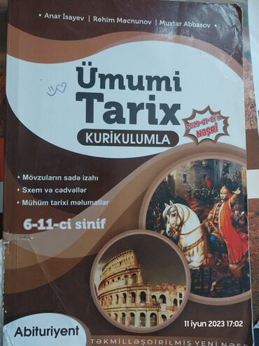 anar isayev umumi tarix pdf 2019: Anar İsayev-Tarix test toplusu(yenidir işlənməyib) 11₼ Anar