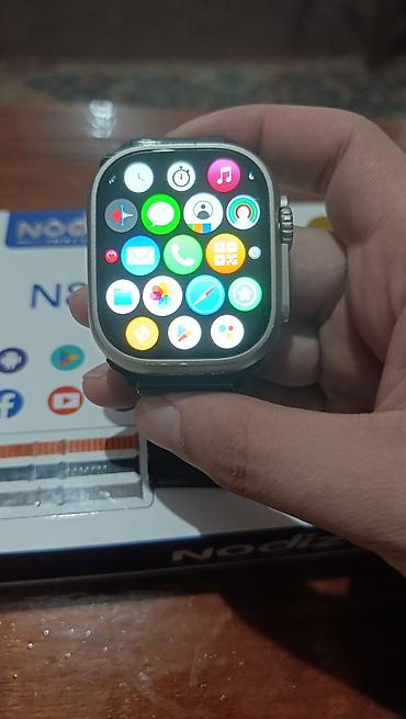 smart qolbaq: Nodizz N80 ağıllı saat uzerinde 45azn kemer hediye edirem - Kvadrat — 2