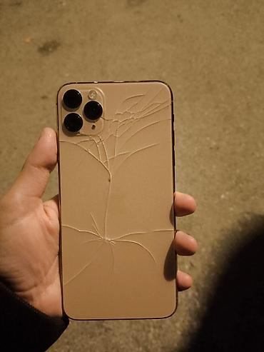 iphone barter: IPhone 11 Pro Max, 256 GB, Qızılı, Face ID — 1