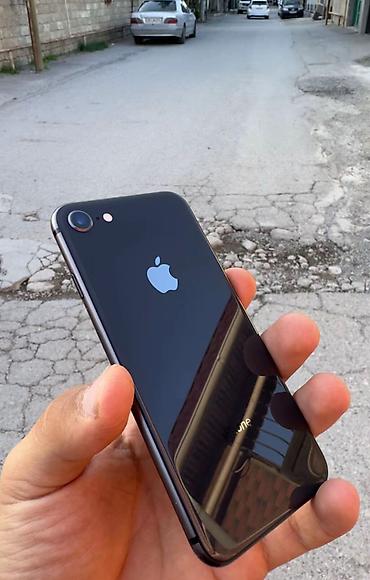iphone adaptir: IPhone 8, 64 GB, Qara, Barmaq izi — 1