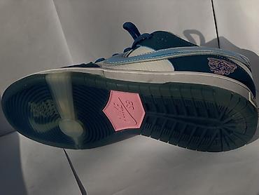 туфли 40: Мужские кроссовки, 41, Nike, Б/у, цвет - Синий — 4