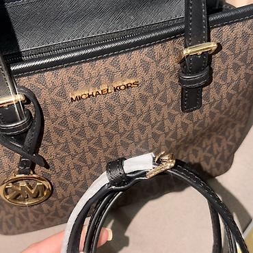 сумки мк: Сумка-тоут Michael Kors в среднем размере🤎 - Модель: компактный тоут — 8