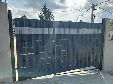 Proizvodi od rolovanog metala, metalni kanali: 🚪 DVOKRILNE KAPIJE Ispuna panel 2D ili 3D 📍 Fence System doo Bulevar — 24