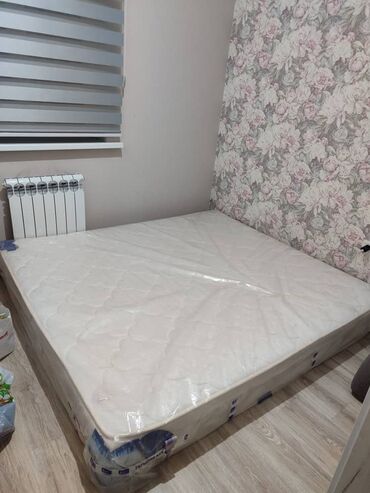 кровать 1 спальный: Уктоого арналган матрас, Экилик, Пружиналуу, Орточо катуу матрастар