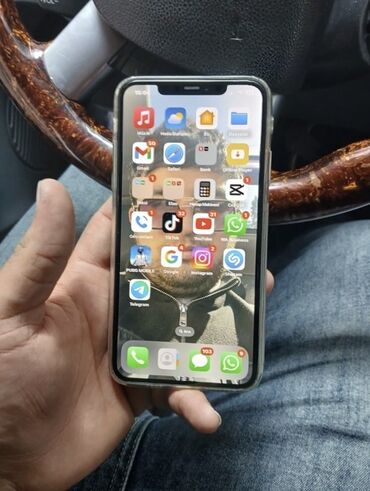 iphone gəncə: IPhone 11 Pro Max, 256 GB, Matte Midnight Green, Face ID